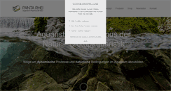 Desktop Screenshot of panta-rhei-aquatics.com